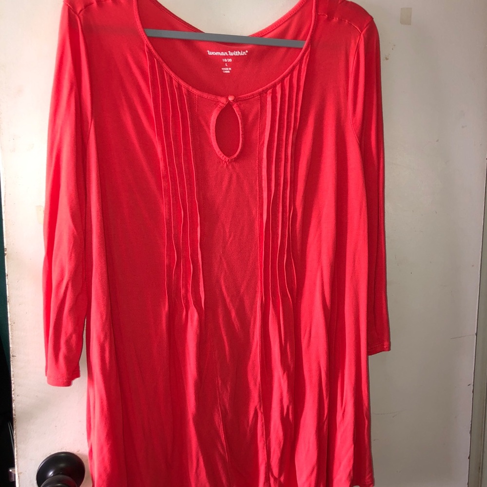 Woman Within long sleeve shirt
